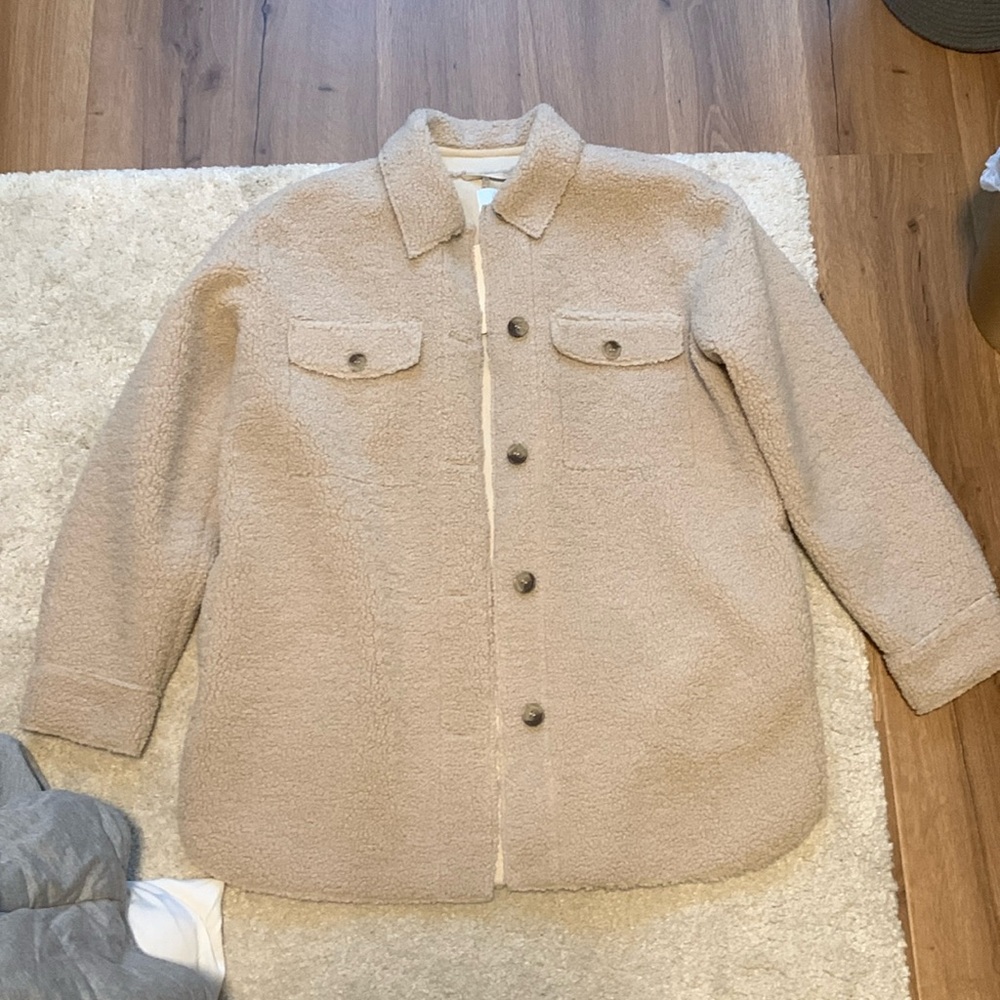 Joie Sherpa shirt jacket
